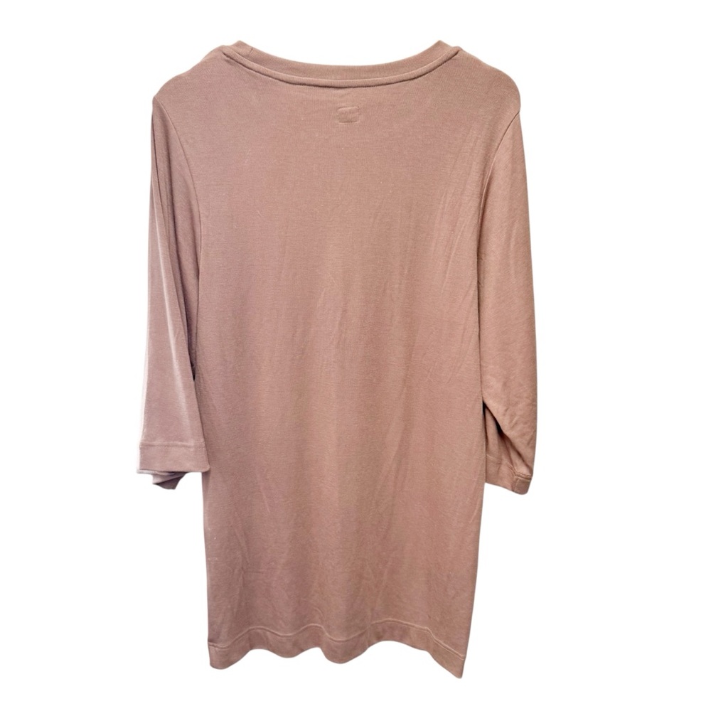NWT Free People Good Feels Tee Mini Dress in Brownie, Size Small - Picture 7 of 10